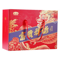 燕之坊干货礼盒山珍香菇真姬菇鸡油菌枸杞富贵祥瑞款346g