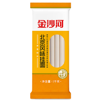 金沙河挂面北京风味筋道爽滑麦香味浓低温轻研1kg