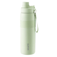 苏泊尔保温杯不锈钢便携双饮吸管保温杯KCV68CH10(颜色随机)