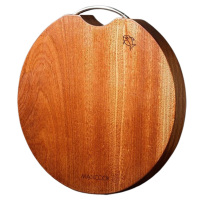 美厨砧板乌檀木圆形整木防霉切菜板加大号菜板MCPJ8284