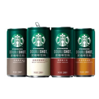 星巴克咖啡饮料倍醇经典浓郁便携装228ml*24罐(味道随机)