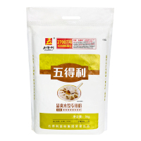 五得利水饺专用粉家用包子饺子白面八星晶爽水饺面粉5kg