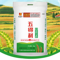 五得利小麦粉五星特精面粉家庭通用粉包子馒头拉面饺子5kg