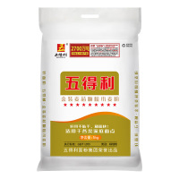 五得利小麦粉九星金装麦芯颗粒中筋面粉多用途家用面粉5kg