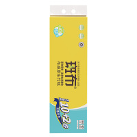 斑布卷纸无芯原生竹浆湿水不易破卫生纸 纸巾4层140g*12卷