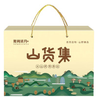 陇间柒月干货礼盒香菇花菇黑木耳虫草花银耳红枣山货集礼盒A1款