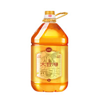 米妹妹大豆油古法鲜榨非转基因油质清澈高营养精选大豆油5L