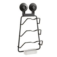 太力锅盖架壁挂锅盖架置物架免打孔置物架3层*1个