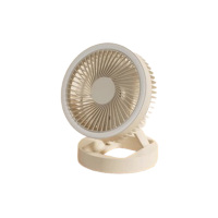 科西风扇台式壁挂带灯小型轻音可折叠电风扇冰奶咖SH-M1