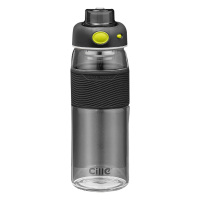 希乐水杯700ml玻璃杯大容量泡茶杯便携茶水分离杯2232灰色