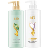 舒蕾洗护套装绿茶籽洗发水+蚕丝护发素500ml*2(包装随机)