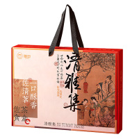 雅觅茶点礼盒清雅集节日送礼送亲友国风糕点清雅集茶点礼盒1713g