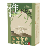 雅觅雪花酥中式糕点草莓奶酪综合雪花酥休闲点心300g