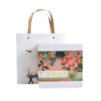 雅觅万朵山河礼盒控甜养食老少皆宜金黄酥脆焦香美味6味330g