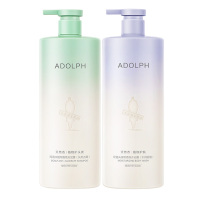 阿道夫洗沐套装头皮去屑水润舒缓保湿洗发水沐浴露618ml*2