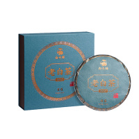 白大师茶叶白茶匠心好茶宜品宜藏贡眉正脉之源紧压茶饼盒装300g
