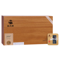 白大师茶叶一级寿眉白茶福鼎醇香岁月珍藏小方片木箱礼盒装1440g