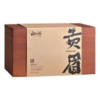 白大师茶叶匠心好茶松紧适度贡眉福鼎白茶原木箱礼盒散茶200g