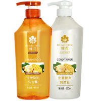蜂花洗护套装无硅油生姜健发洗发水600ml+润发乳600ml