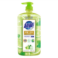 超能洗洁精植物洁净呵护双手离子去油洗洁精柠檬护手1kg
