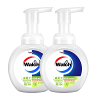 威露士泡沫抑菌洗手液清新香气手感细腻润滑青柠盈润300ml*2