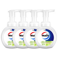 威露士泡沫抑菌洗手液清新香气手感细腻润滑青柠盈润300ml*4