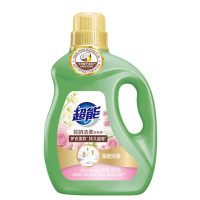 超能洗衣液花韵洁柔多重酵素科技深层洁净护衣柔软洗衣液2.08kg