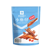 良品铺子休闲零食香辣小鱼仔小鱼干开袋即食麻辣湖南特产辣120g