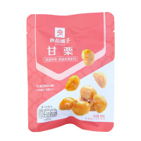 良品铺子坚果熟食去壳栗子果仁甘甜果粒圆润颗粒大蜂蜜甘栗仁80g