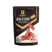 良品铺子休闲零食烤香肠猪肉松条小吃熟食迷你小香肠碳烤味75g