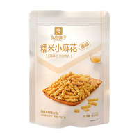 良品铺子休闲零食网红点心零食小吃夜宵糯米小麻花(原味)160g