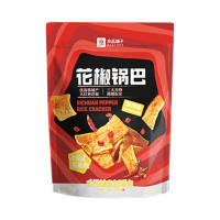 良品铺子休闲零食粗粮小吃花椒锅巴(爆辣味)108g(包装随机)