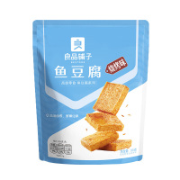 良品铺子休闲零食小吃豆腐干豆干豆腐皮辣条袋装鱼豆腐烧烤味90g