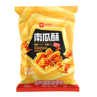 良品铺子休闲零食膨化小吃香脆可口童年美味色泽金黄南瓜酥75g