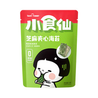 良品铺子休闲零食即食小吃双层香脆营养健康紫菜芝麻夹心海苔35g