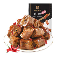 良品铺子休闲零食熟食卤味肉干肉脯肉质细腻鸭脖(甜辣味)190g