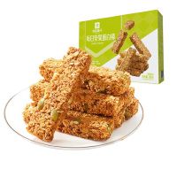 良品铺子休闲零食燕麦谷物棒压缩饼干代餐每日坚果蛋白棒200g