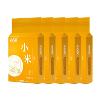 北大荒小米极简系列东北小米色泽黄润米油丰厚500g*5袋