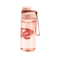希乐水杯670ml大容量便携户外运动杯水杯XL-2225沙滩粉