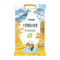 北大荒大米天然谷物无添加无色素米粒饱满大荒清泉长粒香米5kg