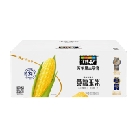北纬47°黄糯鲜玉米非转基因新鲜早餐代餐健身粗粮200g*10