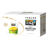 北纬47°玉米粒开袋即食早餐儿童零食苞米健身粗粮80g*10