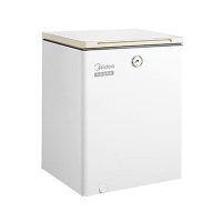 美的冰柜100L深冷速冻冷柜白色BD/BC-100KMD(E)