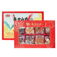 燕之坊干货礼盒蛹滑子菇虫草鹿茸菇真姬菇香菇每日山珍款445g