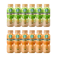 星巴克饮料即饮乌龙拿铁茉莉拿铁270ml*6瓶(味道随机)