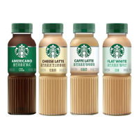 星巴克饮料270ml*6瓶(拿铁、芝士奶香、美式,馥芮白)