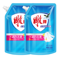 雕牌洗衣液除菌除螨柔顺护衣活力去渍洗衣液依兰幽香500g*2袋