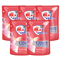 雕牌洗衣液除菌除螨持久留香洗衣液格拉斯五月玫瑰100g*5袋