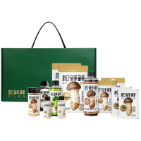 松鲜鲜调味品金标松茸一品鲜酱油油醋汁安心礼礼盒955g+700ml