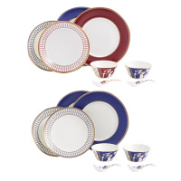 WEDGWOOD餐具套装8件套两人食(颜色随机)